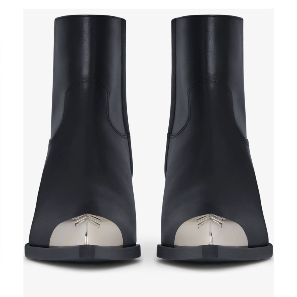 NWT Givenchy Women's Black Western Ankle Boots - size FR 36 - Picture 3 of 12